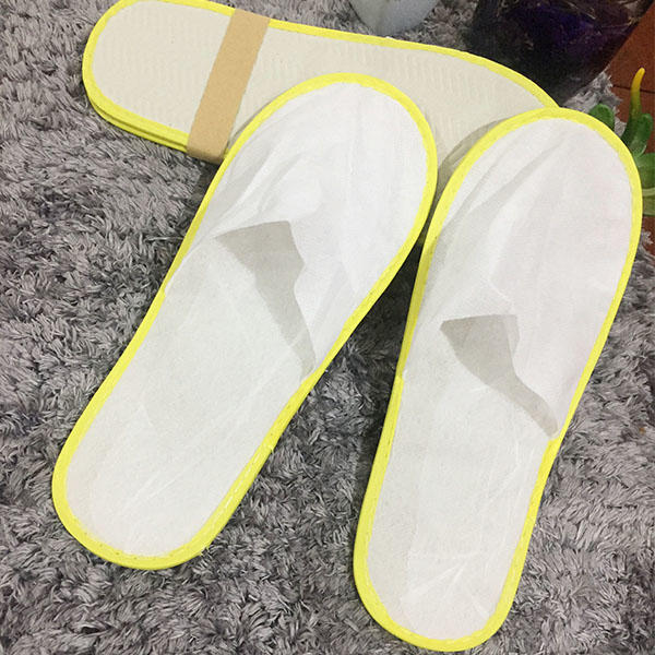 Disposable slippers Products Made From Non Woven Fabrics