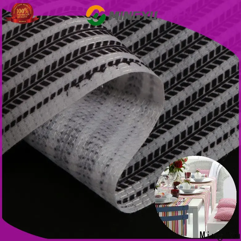Ming Yu non stitch bonded fabric factory for home textile