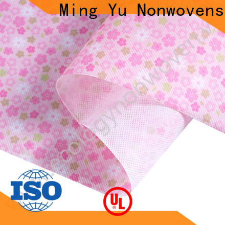Ming Yu wide non woven polypropylene fabric factory for storage
