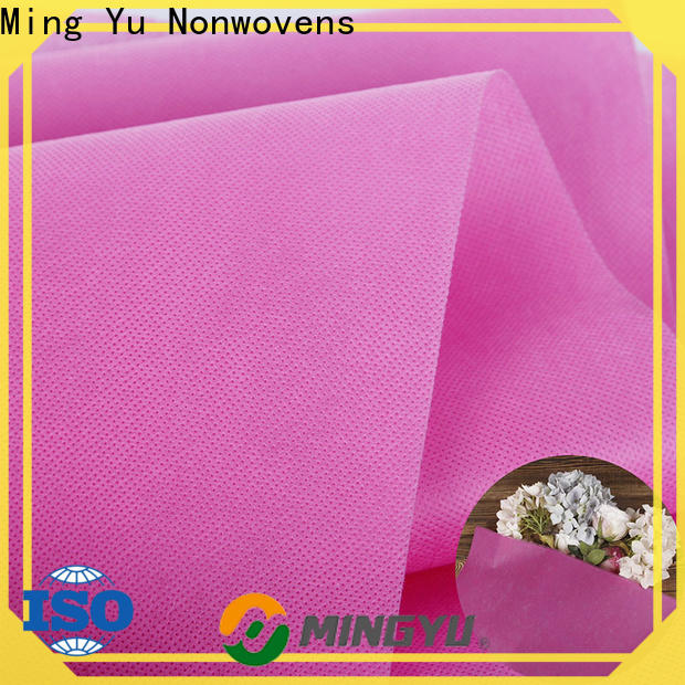 Ming Yu fabric pp spunbond nonwoven fabric Supply for handbag
