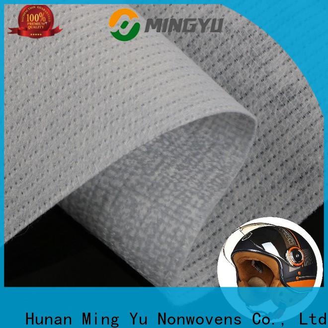 Ming Yu permeability non woven polyester fabric company for bag