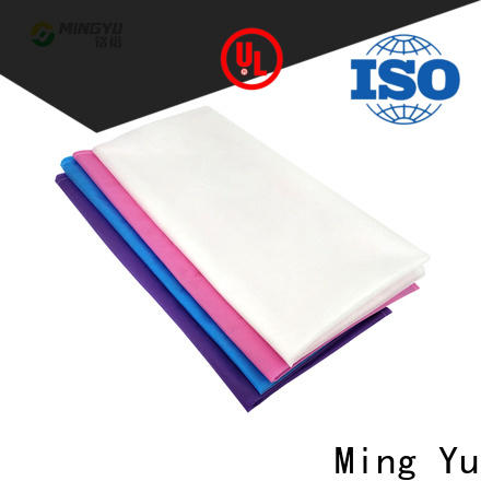 Ming Yu monitoring non-woven fabric manufacturing company for storage