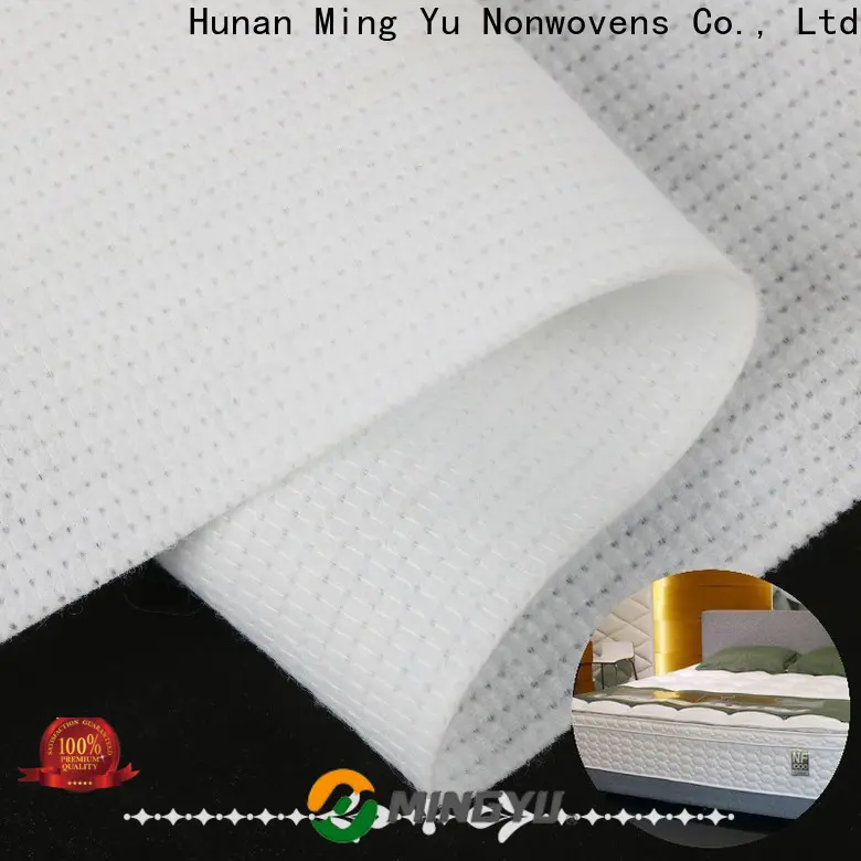 Ming Yu polyester non woven polyester fabric company for bag