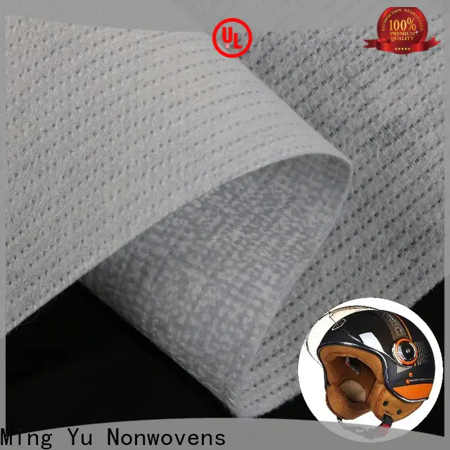 Ming Yu needles non woven polyester fabric factory for bag
