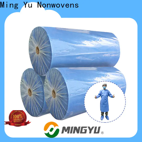 Ming Yu roll pp spunbond nonwoven fabric company for handbag