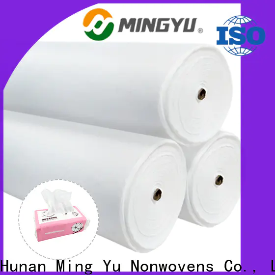Custom spunlace non woven fabric white manufacturers for bag