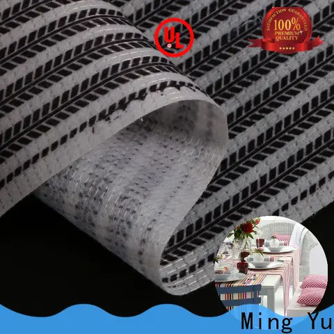 Ming Yu stitch stitchbond polyester fabric factory for home textile