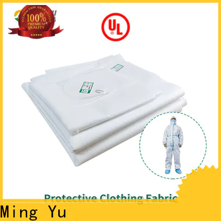 Ming Yu monitoring non-woven fabric manufacturing company for storage