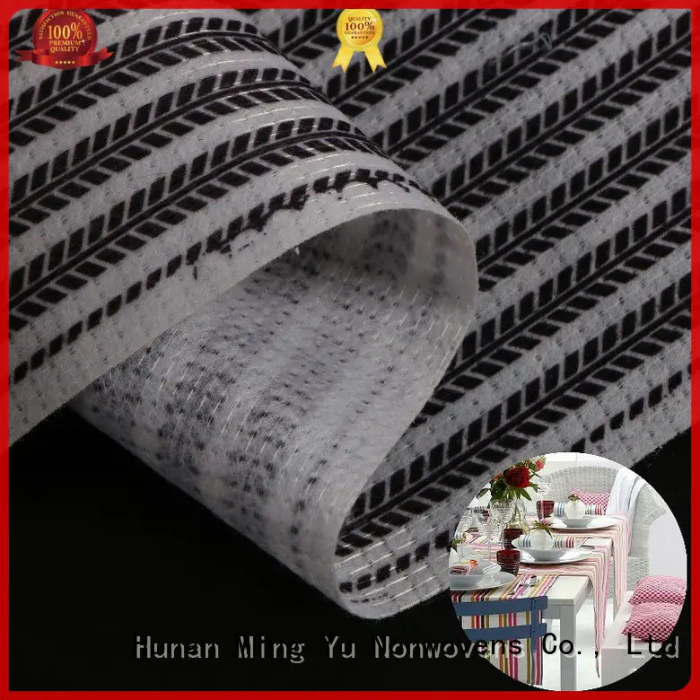 Ming Yu health stitch bonded polyester fabric pet for handbag
