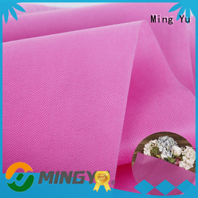 Ming Yu fabric polyester spunbond fabric recyclable for handbag