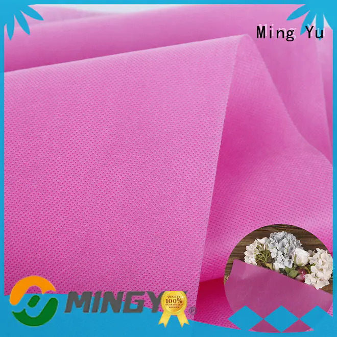 Ming Yu fabric polyester spunbond fabric recyclable for handbag
