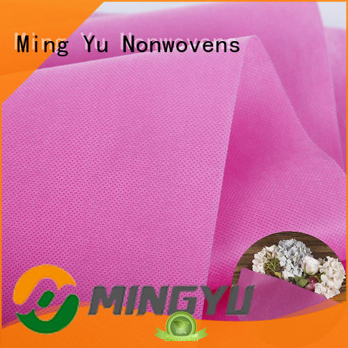handbag pp spunbond nonwoven fabric rolls for handbag Ming Yu