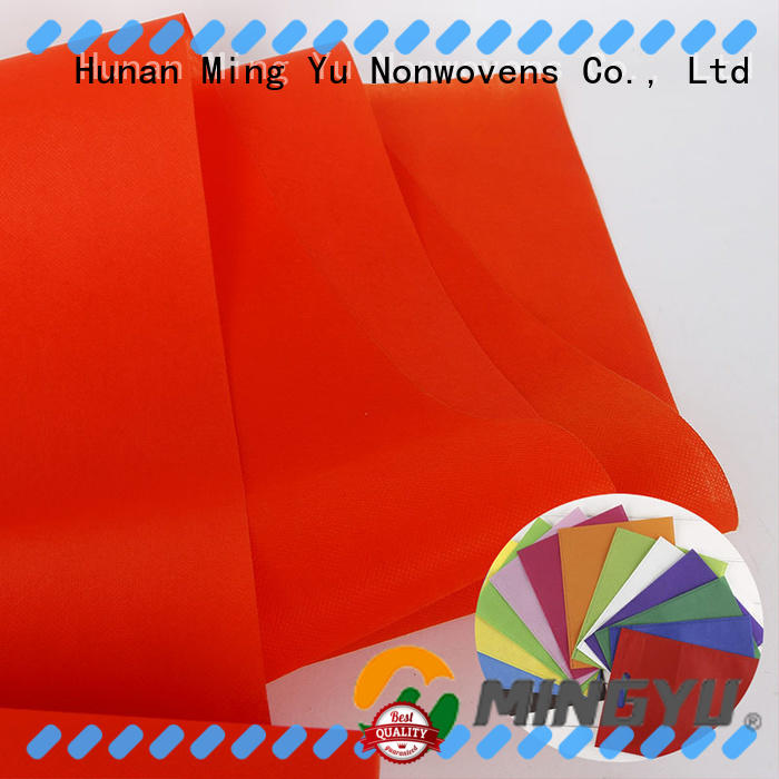 applications spunbond polypropylene fabric rolls for home textile Ming Yu