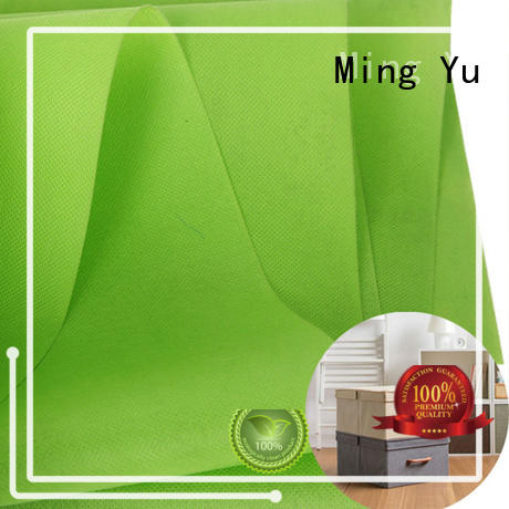 Ming Yu colorful pp spunbond nonwoven fabric rolls for storage