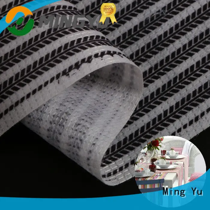 Ming Yu harmless non woven polyester fabric stitchbond for handbag