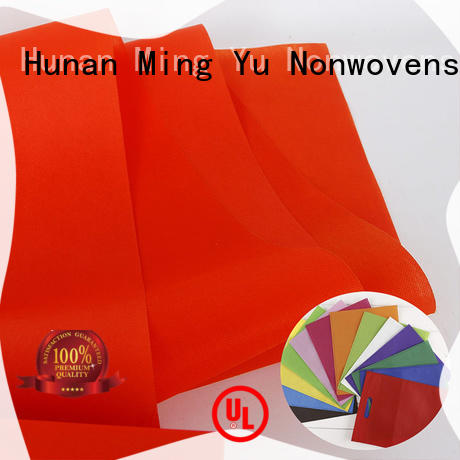 Ming Yu fabric polyester spunbond nonwoven fabric applications for home textile