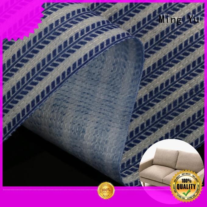 Ming Yu stitch stitchbond polyester fabric pet for handbag