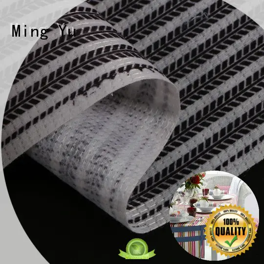 polyester quality non woven fabric environmental for home textile Ming Yu