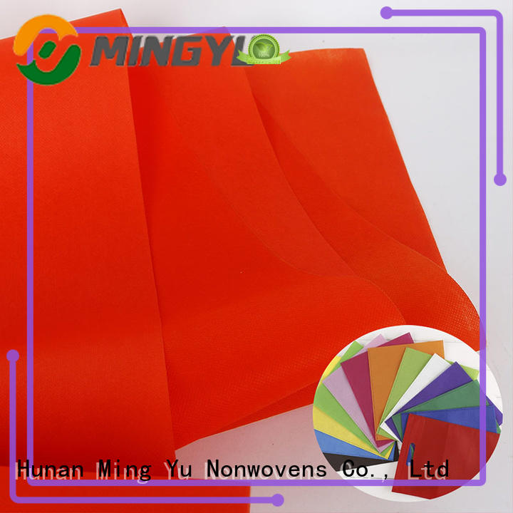 polypropylene non woven polypropylene fabric rolls for handbag Ming Yu