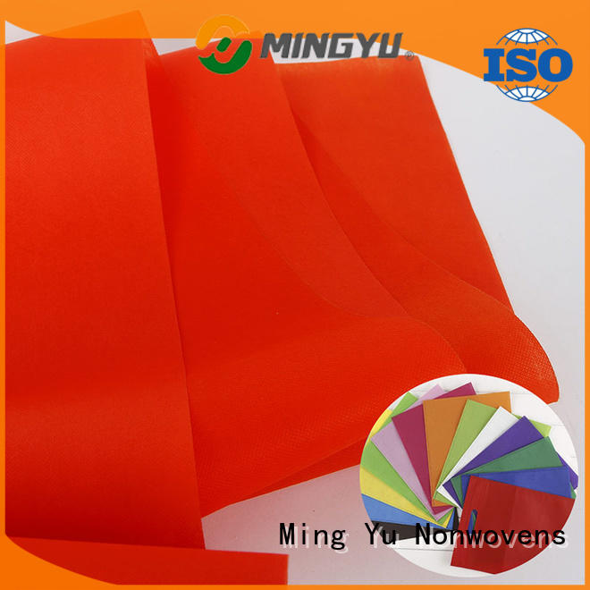 Ming Yu recyclable non woven polypropylene handbag for package
