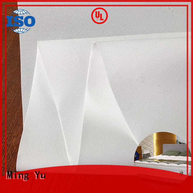 polyester spunbond nonwoven fabric roll Ming Yu