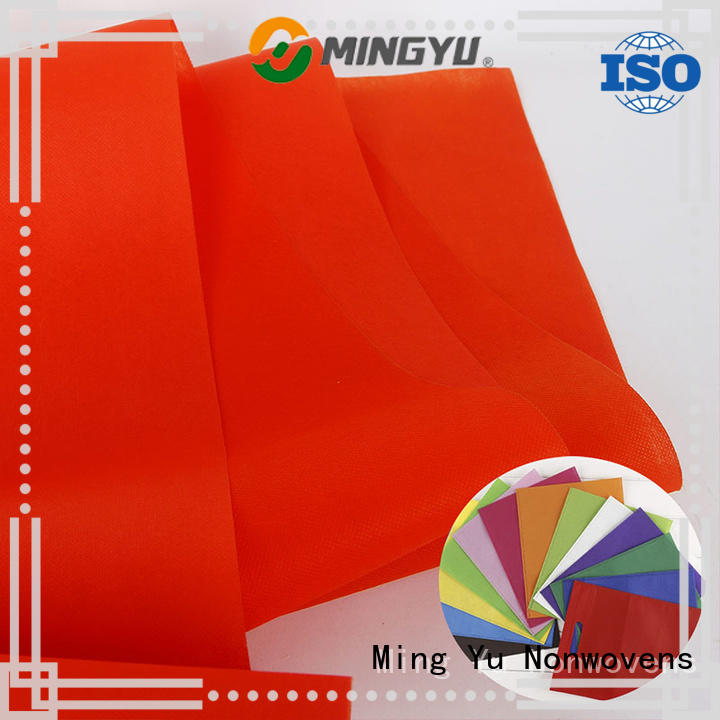 Ming Yu Wholesale pp non woven fabric for business for handbag