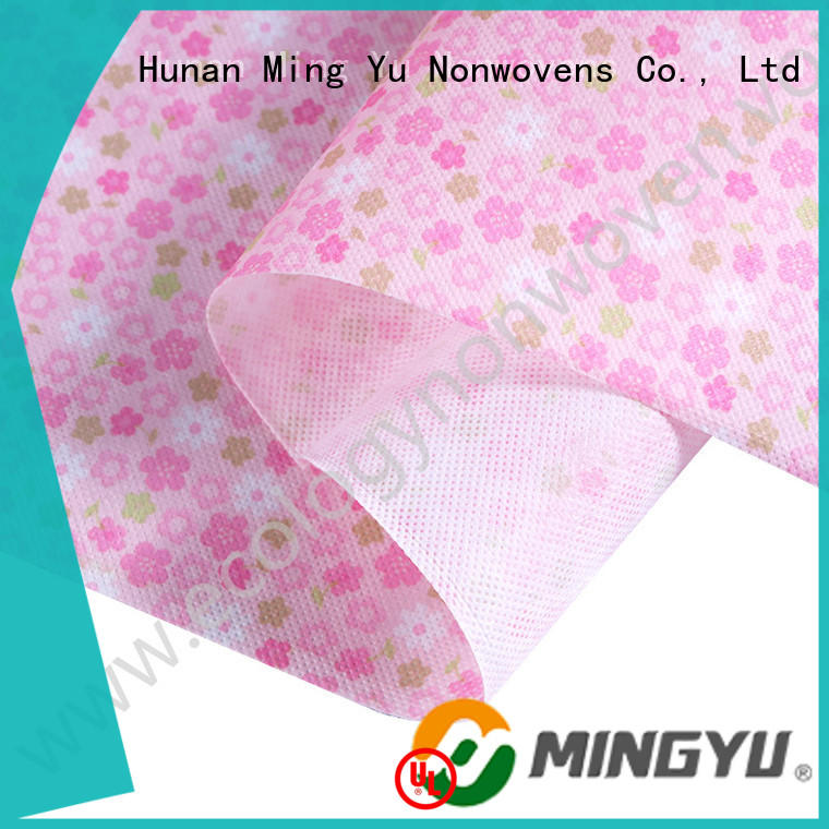 Ming Yu recyclable non woven polypropylene rolls for storage