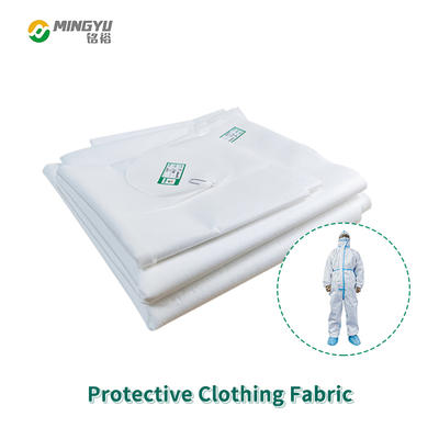 Disposable protective clothing fabric PP+PE waterproof protective clothing fabric