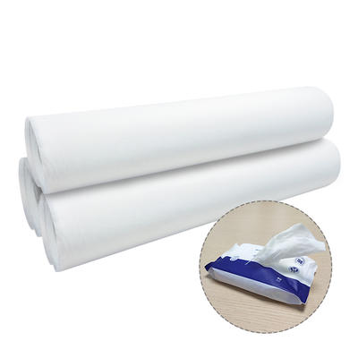 Toilet wipes can be washed away spunlace non-woven fabric