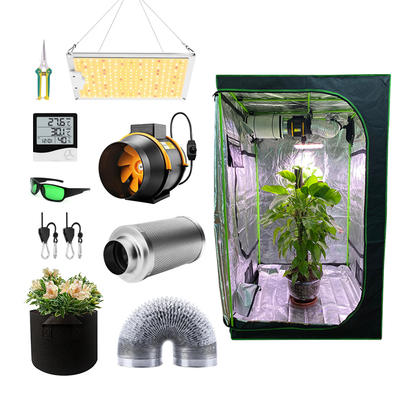 FACTORY Price custom cheap weed hydroponic indoor led complete kit grow tent for sale plant mini garden greenhouse
