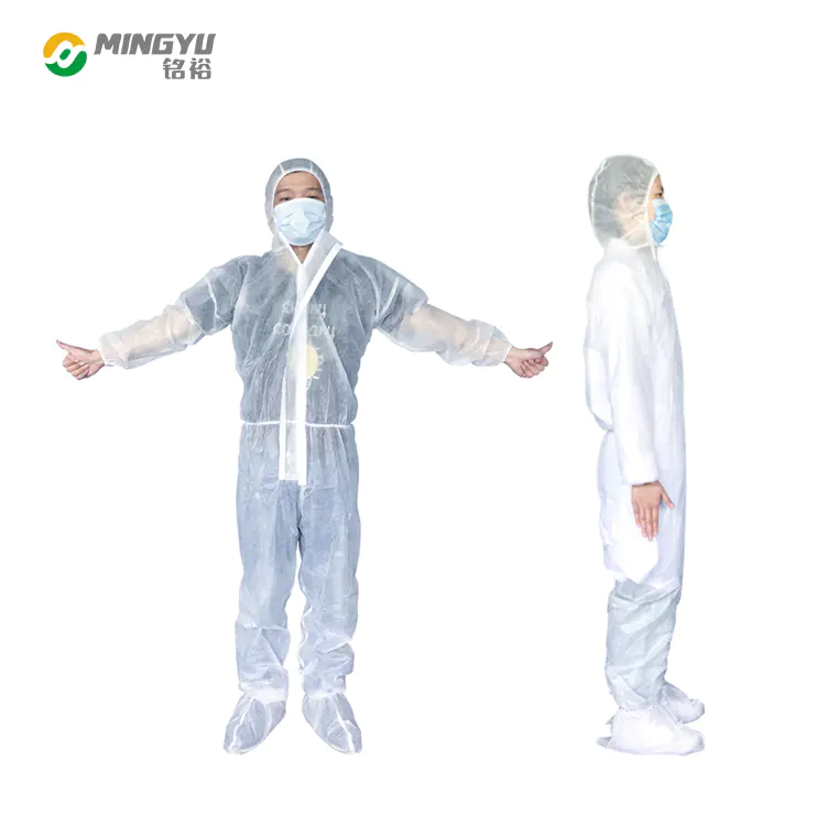 Hooded dust-proof disposable isolation coats