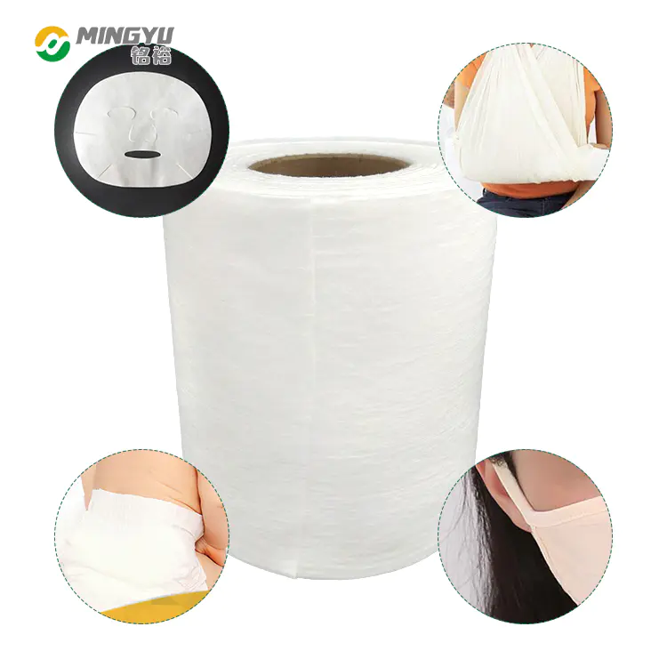 Mingyu material pp spunbond elastic nonwoven fabric for earrings loops steam eye mask