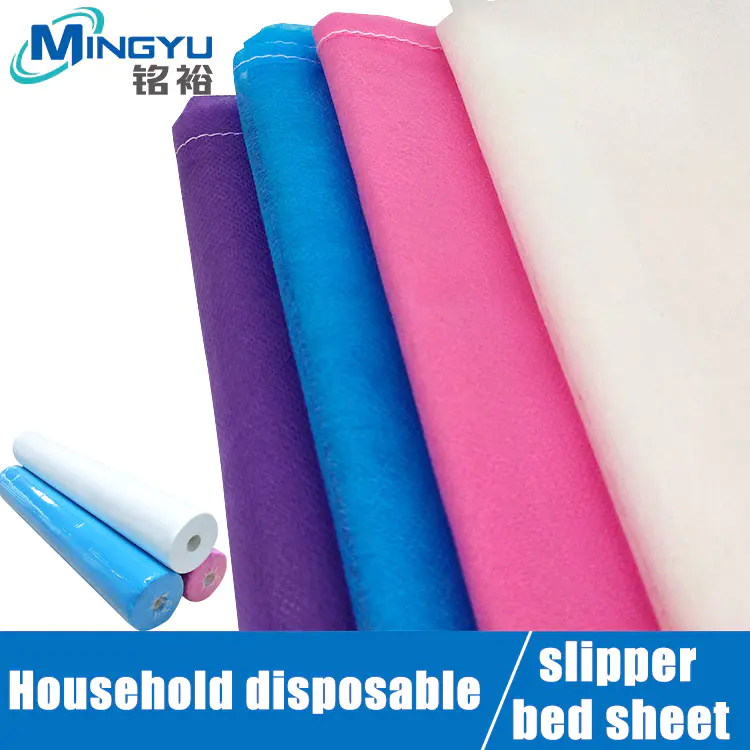 Disposable nonwoven bed sheet