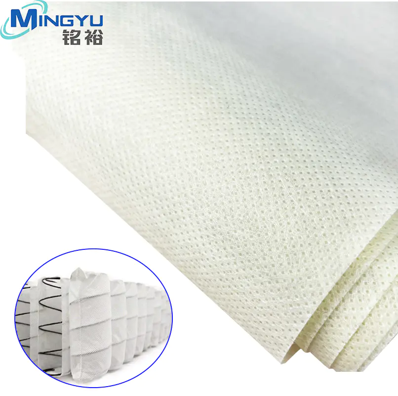 Spunbond nonwoven fabric for sofa mattress spring wrap
