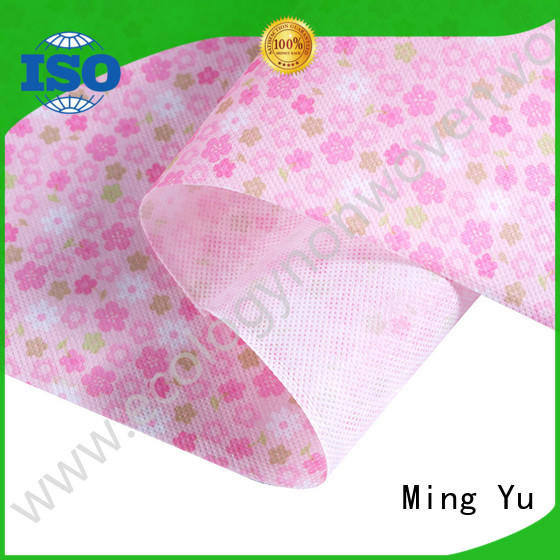Ming Yu recyclable spunbond nonwoven handbag for home textile