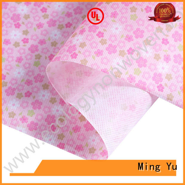 Ming Yu rolls woven polypropylene fabric Supply for handbag