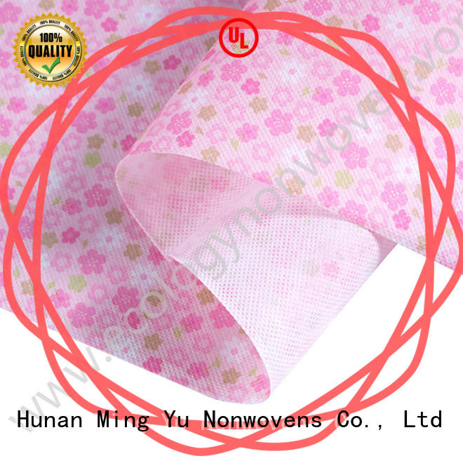 Ming Yu recyclable non woven polypropylene fabric handbag for package