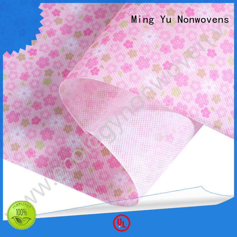 Ming Yu recyclable pp spunbond nonwoven moistureproof for handbag